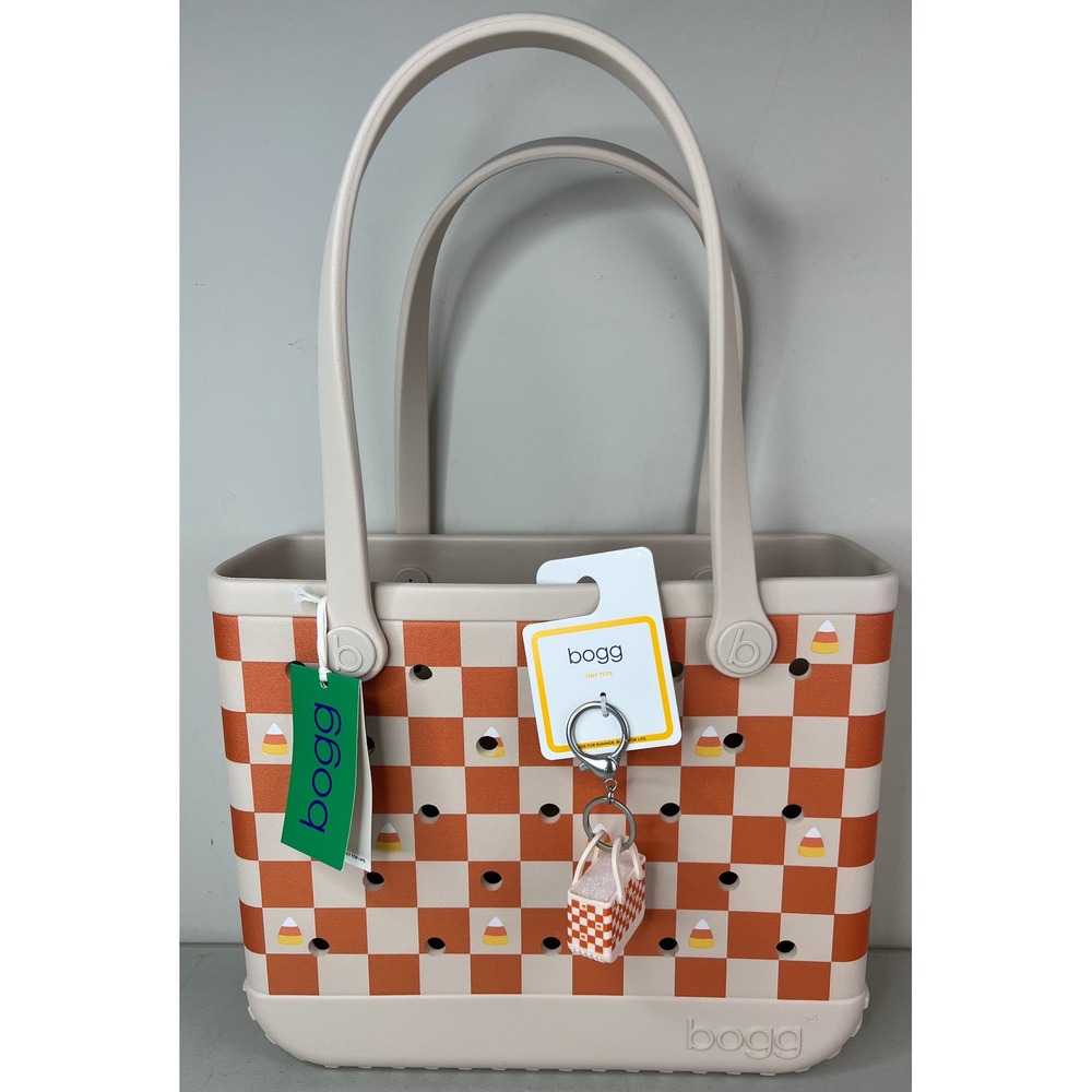 NEW Bogg Baby Medium Bag Trick Or Sweet Candy Corn Halloween Limited Edition